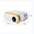 thumbnail image 3 of SDNall Projecteur Extérieur Écran, Mini Projecteur Led Portable Multi-Fonction Projecteur 1080P Hd, 100 Pouces Même Écran Projection Haute Luminosité Effet Sonore Externe Hd, 3 of 7