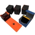 thumbnail image 3 of Estuche de cubierta de de 140 funda con separador Caja de organización de de ahorro de capacidad Caja de cubierta para s de naranja negro Sunnimix Estuche de cubierta, 3 of 8