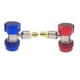 thumbnail image 3 of Risegun Nuevo R134 Mini acoplador rápido ajustable de alto y bajo voltaje enchufe rápido automotriz aire acondicionado con conector de conversión de tipo nieve, 3 of 8