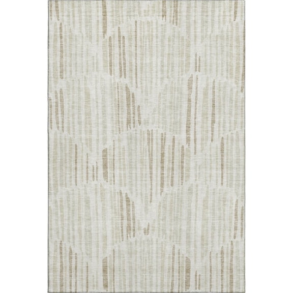 Dalyn Rugs Premium Machine Washable Mayfield AMF739 Ivory 5' x 7'6" Rug