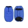 thumbnail image 2 of Gustave Reversible Dog Winter Coat Water Resistant Windproof Dog Jacket Pet Warm Puffer Vest Cold Weather Clothes for Puppy Small Medium Large Dogs - Blue, XS, 2 of 6