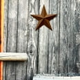 thumbnail image 5 of 8" Rustic Metal 3D Barn Star Patriotic Wall Decor Vintage Wall Star Country Primitive Home Decor, 5 of 6