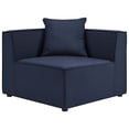 thumbnail image 6 of Lounge Sectional Sofa Set, Fabric, Blue Navy, Modern Contemporary Urban Design, Outdoor Patio Balcony Cafe Bistro Garden Furniture Hotel Hospitality, 6 of 10