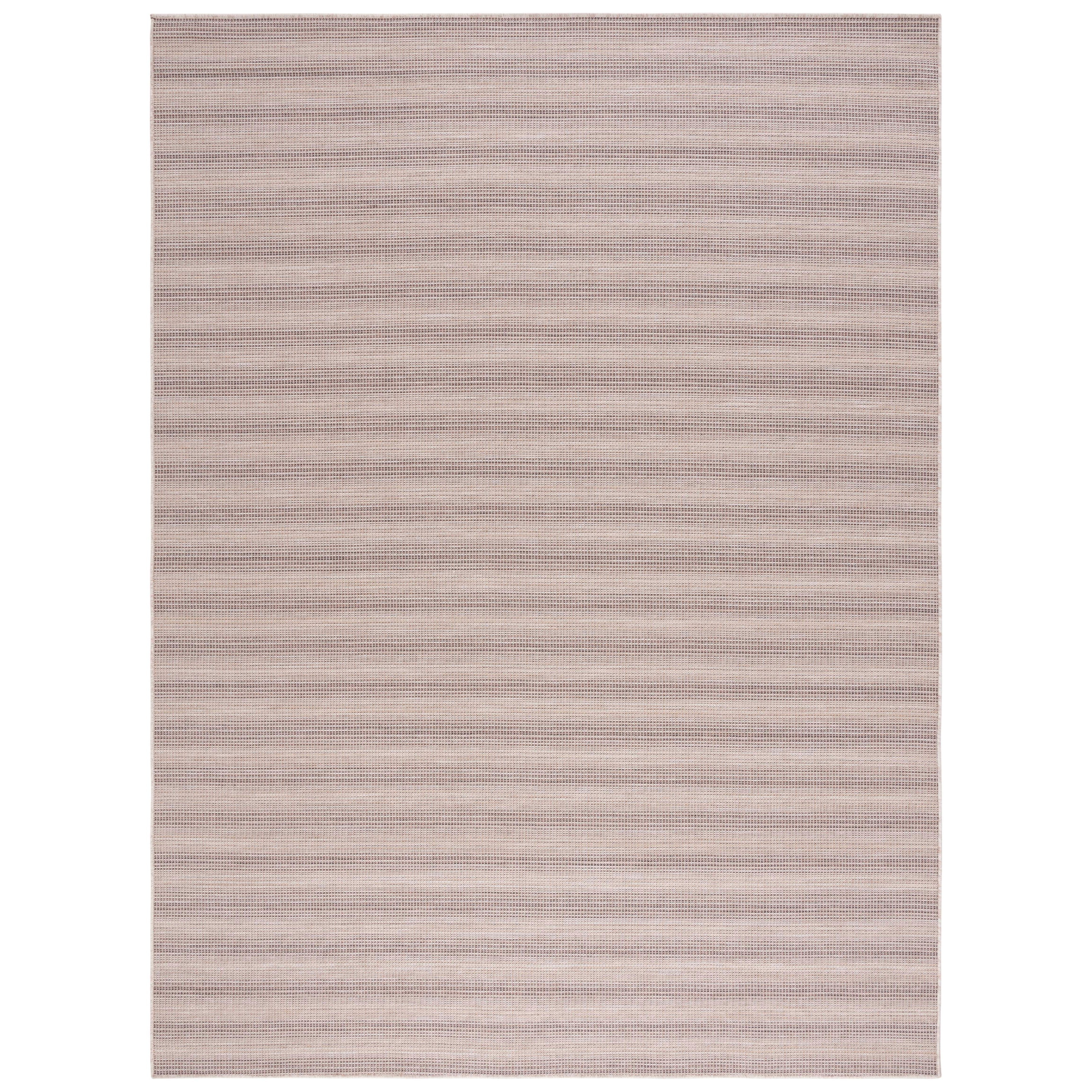 SAFAVIEH Hampton Duana Striped Indoor/Outdoor Area Rug, Brown/Multi, 8' x 10'