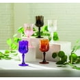 thumbnail image 3 of Fun Express 12 Pieces Patterned Pink Plastic Wine Glasses, Party Supplies, BPA-Free Plastic, 3 of 3