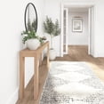thumbnail image 4 of Plank+Beam Modern Solid Wood Console Table, 56 Inch, Sofa Table, Narrow Entryway Table for Hallway, Behind The Couch, Living Room, Foyer, Easy Assembly, Blonde, 4 of 5