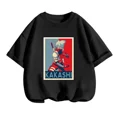 thumbnail image 3 of Camiseta de Naruto para niños, ropa informal de verano con dibujos animados de Sonic Goku, de manga corta, para niños de 3 a 14 años, camiseta de Kakashi, ropa para adolescentes y niñas, 3 of 5