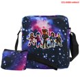 thumbnail image 4 of Bolsa de almacenamiento portátil con cremallera para estudiantes, bolso de hombro informal con estampado de patrón Roblox periférico de juego, monedero pequeño, regalo 3, 4 of 4