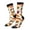 3 Black, variant on Hot Dog Burger Crew Socks for Men & Women, Breathable Casual Athletic Ankle Socks