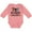 Mauve, variant on Inktastic Veterinarian Daddy is a Vet Boys or Girls Long Sleeve Baby Bodysuit