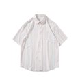 thumbnail image 2 of Qiopertar Liquidation à Moins de 5$ Chemise Décontractée Mode Homme Col Rabattu Manches Courtes Blouse en Liquidation Accès Anticipé, 2 of 7