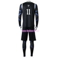 thumbnail image 5 of Disfraz de Nagi Seishiro de Anime Blue Lock, camiseta blanca y negra, mono de fútbol, ropa para fiesta de carnaval y Halloween, 5 of 5