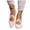 White, variant on Women's Flat Toe Shoes Knit Upper Pumpkin Print Halloween Style Breathable Casual Flats Black Size9.5