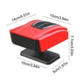 thumbnail image 3 of 12V Car Heater Fan 12 Volt Portable Car Defroster Defogger Dashboard Heater with Fast Heating and Adjustable Vent for Windshield Winter Car Heating Fan Small Space Heater, 3 of 5