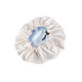 thumbnail image 3 of WHAMVOX Baby Sleeping Hats Satin Sleeping Hat for Shower Usage with Adjustable Fit 1Set, 3 of 8