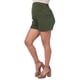 thumbnail image 1 of Short para Embarazo Casual Cómoda en manta Almacenes Mario Color Verde Militar Talla Unitalla, 1 of 4