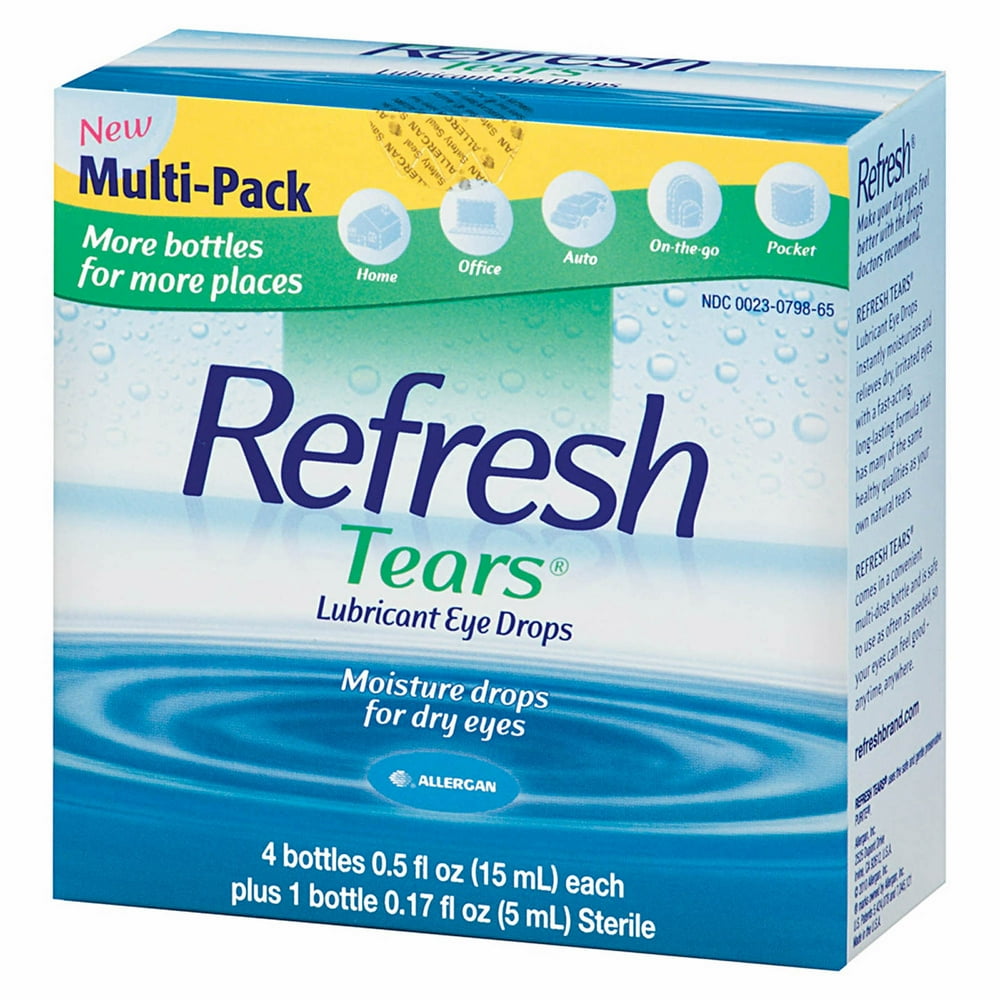 Product of Refresh Tears Lubricant Eye Drops Multipack, 4 ct./0.5 fl