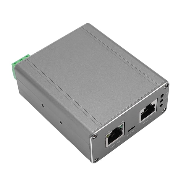 Inyector PoE De Entrada De 150 W, Plug And Play Fácil Instalación Inyector Gigabit PoE Compatibilidad Estable Alta Confiabilidad Velocidad De Datos De 2,5 Gb Para Antena