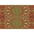 thumbnail image 1 of Ahgly Company Indoor Rectangle Patterned Caramel Brown Area Rugs, 6' x 9', 1 of 6