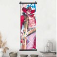 thumbnail image 3 of Póster de Anime ONE PIECE, Sanji, Roronoa Zoro, lienzo, pintura de Luffy, arte de Nami, impresión, decoración de habitación de niños, mural para colgar pergaminos, 3 of 5