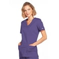 thumbnail image 3 of Cherokee Workwear Core Stretch Women's Scrubs Top Mock Wrap 4728, 3 of 6