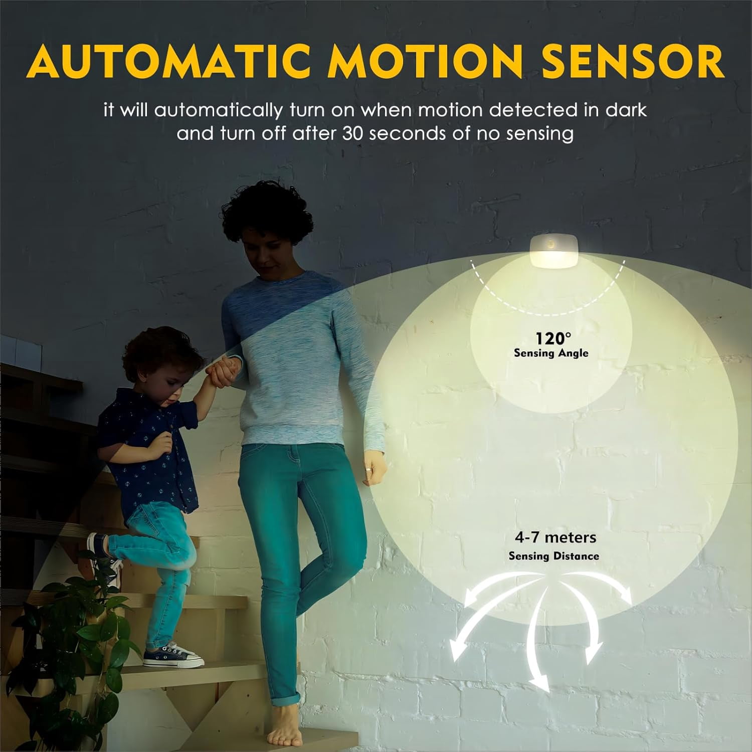 Sensor Night Light Plug in 4 Pack,10-60Lm Stepless Dimming,3 Light Modes with Memory, Smart Night Lights Plug Into Wall Sensor,Dusk to Dawn Sensor for Bedroom,Toilet,Hallway,Kitchen
