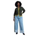 thumbnail image 4 of ELOQUII Women's Plus Size Colorblocked Cardigan, 4 of 4