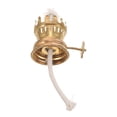 thumbnail image 4 of KAKOWELY Retro Oil Lamp Wick Base with Metal and Hemp Rope for Drum Multi Color Ensures Durability and Practical Use Fits Many Sizes,1.57"X1.38"X1.18", 4 of 5