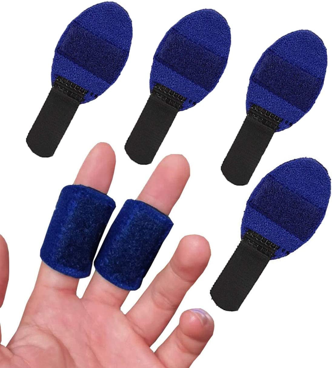 Plastic Finger Splints,3Size Pack Mallet Finger Brace Mallet Dip