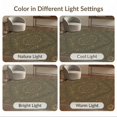thumbnail image 7 of ODIKA 6'x9' Washable Area Rug Non-Slip, Easy Care, Ornate Floral Border Classic Symmetrical Decorative Cottagecore Style for Family Room, Living Room, Master Bedroom, 7 of 7