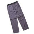 thumbnail image 4 of GrmtClth Hiking Pants Men Convertible Water Resistant Cargo Pants Lightweight Zip-Off Actical Pants Breathable Stretch Work Pants with Multi Pockets Gray XXL, 4 of 7