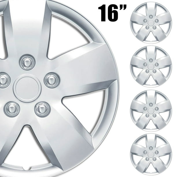 (4Pack) BDK Premium Hubcaps 16" Wheel Rim Cover Hub Caps OEM Style