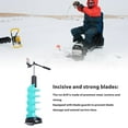 thumbnail image 3 of Ice Drill Auger, Extension Rod Electric Ice Auger  For Emergency, 3 of 8