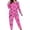 4Hot Pink, variant on Xijirk Women Halloween Pajama Set Long Sleeve Boat Neck Top with Jogger Pants Bat Polka Dot Print Loungewear for Sleepwear and Holiday Party,Light Yellow,XXL