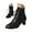 Z1-Black, variant on Boots For Women Women's Low-Cut Ankle Boots â Comfortable Heel with Zip Closure, Stylish Versatile Design for Fall/Winter Casual Outfits Blue,9.5