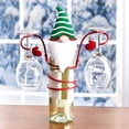 thumbnail image 3 of Soporte de vidrio Advancent para botellas de vino sombrero verde, 3 of 6