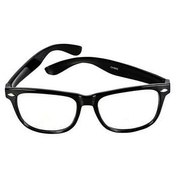 Nerd Geek 50s Buddy Clear Lens Clark Kent Librarian Costume Glasses Toy