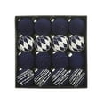 thumbnail image 1 of Liyamei 16 Pcs Velvet 2.4 Inch Flocked Velvet For For Family Holiday Wedding Party Xmas Hanging, 1 of 4