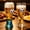 Clear+ Blue, variant on Soccer Trophy Beer Glass, Glass, 14.2oz