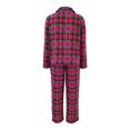 thumbnail image 2 of Set de pijama Secret Treasures Para Mujer Talla CH Color Rojo Estilo a Cuadros, 2 of 4