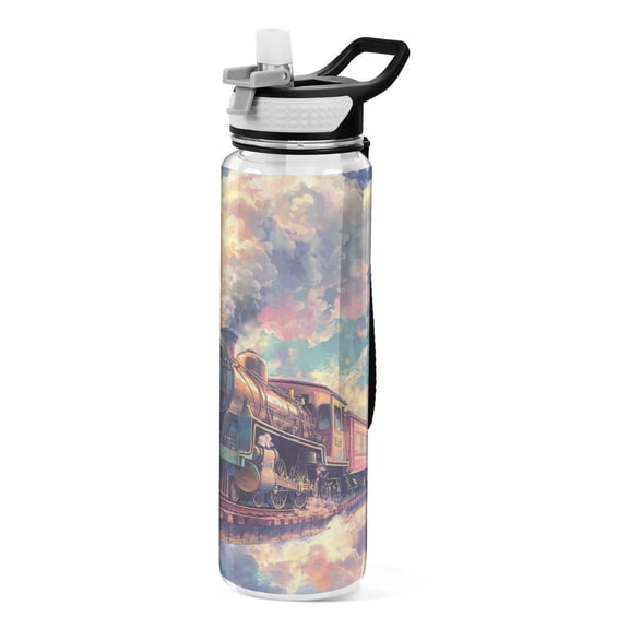 BZSMCE Sport Bottle Blossom Reflection Outdoor sports Water Bottle Size: 10.4x3in