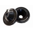 thumbnail image 1 of Convient 2018-2023 Jeep Wrangler JL Fishbone Offroad Entretoise à Ressort FB47174 3/4 Pouce Lift; Noir; Polyuréthane; Ensemble de 2, 1 of 2