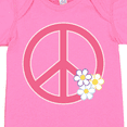 thumbnail image 4 of Inktastic Peace Sign Cute Daisy Flowers Girls Baby Bodysuit, 4 of 5