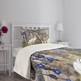thumbnail image 3 of Ambesonne Evil Eye Quilted Bedspread Set 2 Pcs, Tree Anatolian Culture, Twin Size, Multicolor, 3 of 5