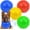 4.5 Set of 4, variant on 2.5" Squeaky Balls for Small & Medium Dogs - Durable Rubber Toys for Puppies, Spiky Cleaning Ball with 8 Colors