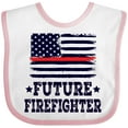 thumbnail image 3 of Inktastic Future Firefighter USA Boys or Girls Baby Bib, 3 of 4