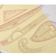 thumbnail image 6 of Yammee DIY Craft Sewing Tool for Beginner Tailors French Curved Ruler Measure Ruler, 6 of 12