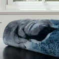 thumbnail image 3 of Super Soft and Fuzzy Plush Mink Feel Heavy Blanket Wolf 7.5 Pounds 74 x 90 In, 3 of 4