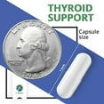 thumbnail image 4 of (3 bottles - 15% off) 1 Body Thyroid Support Iodine Supplement Vegetarian & Non-GMO Capsules with Selenium, Vitamin B12 Complex, Zinc, Ashwagandha, Copper, 4 of 10