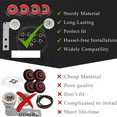 thumbnail image 3 of 2X 4392067 Dryer Repair Kit &W10837240 Dryer Idler,279640 Idler Pulley Compatible ,Replaces 4392067VP 80047, 3 of 8